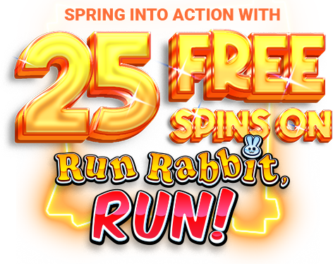Kingbilly 25 Free Spins on Run Rabbit, Run